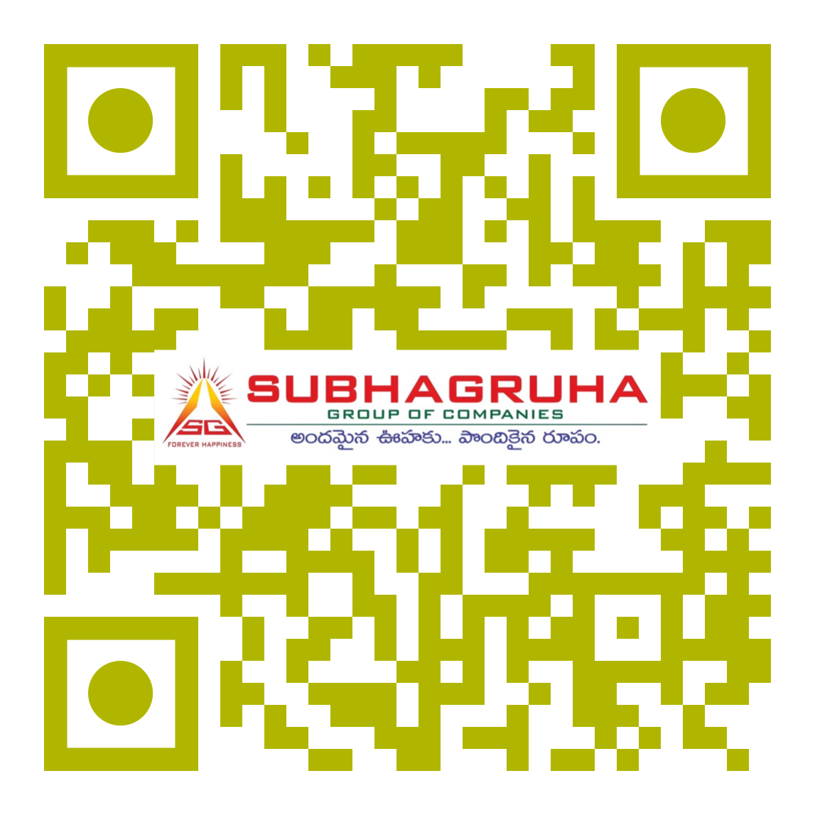 Subhagruha Vizag Open Plots Website QR Code